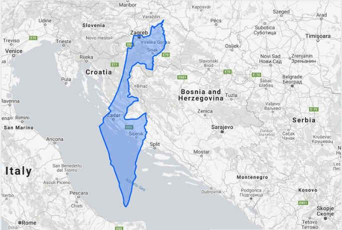 Ekstra analiza zemljopisnog položaja i veličine Izraela