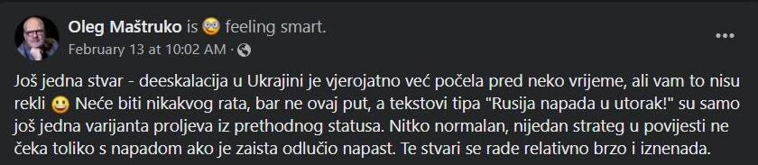 Oleg Maštruko – opet u ništa&nbsp;😂😂😂