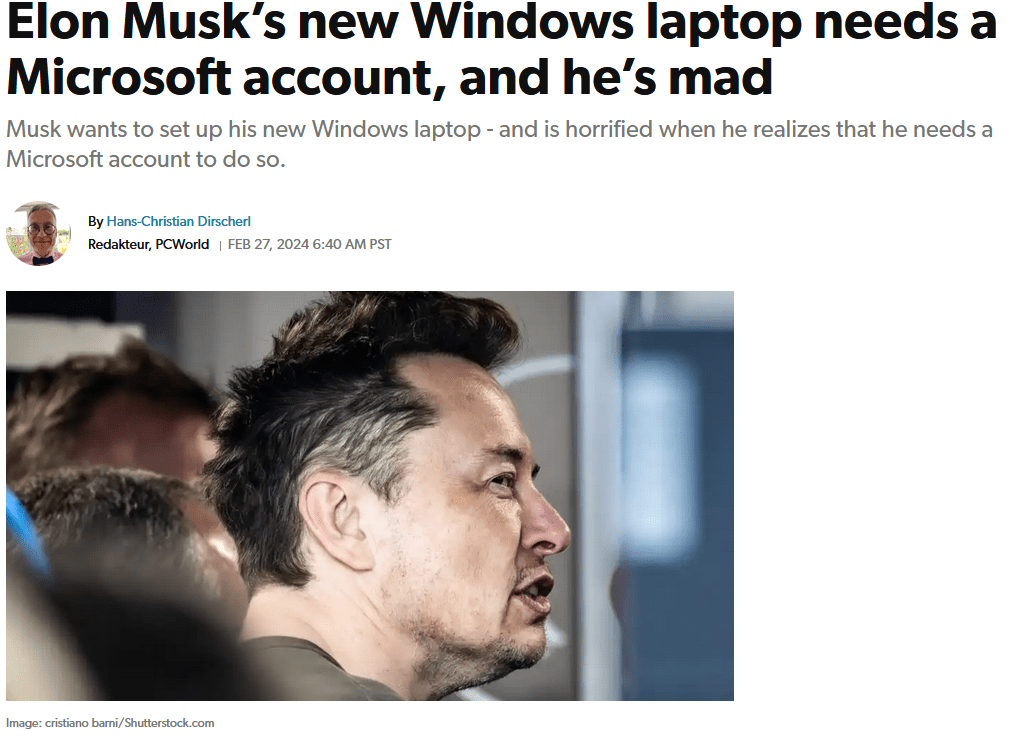 Elon, I feel your pain&nbsp;🤗🤣