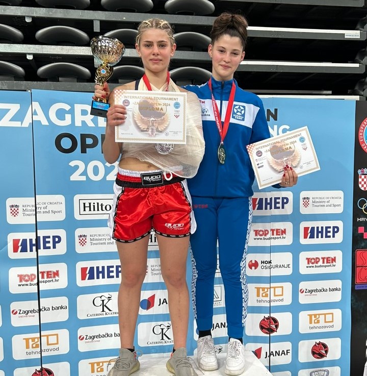 Veronika osvojila drugo mjesto na Evropskom Kickboxing Kupu 💪💪💪