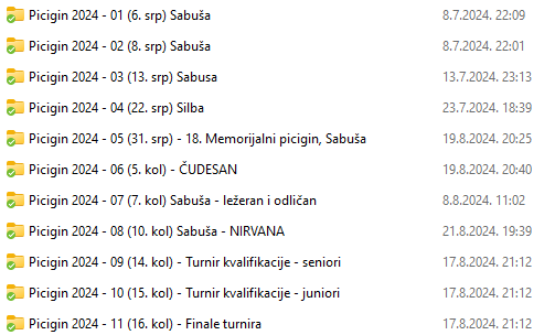 Jedanaest picigina u misec dana … a za vikend ide Festival&nbsp;picigina😎💪