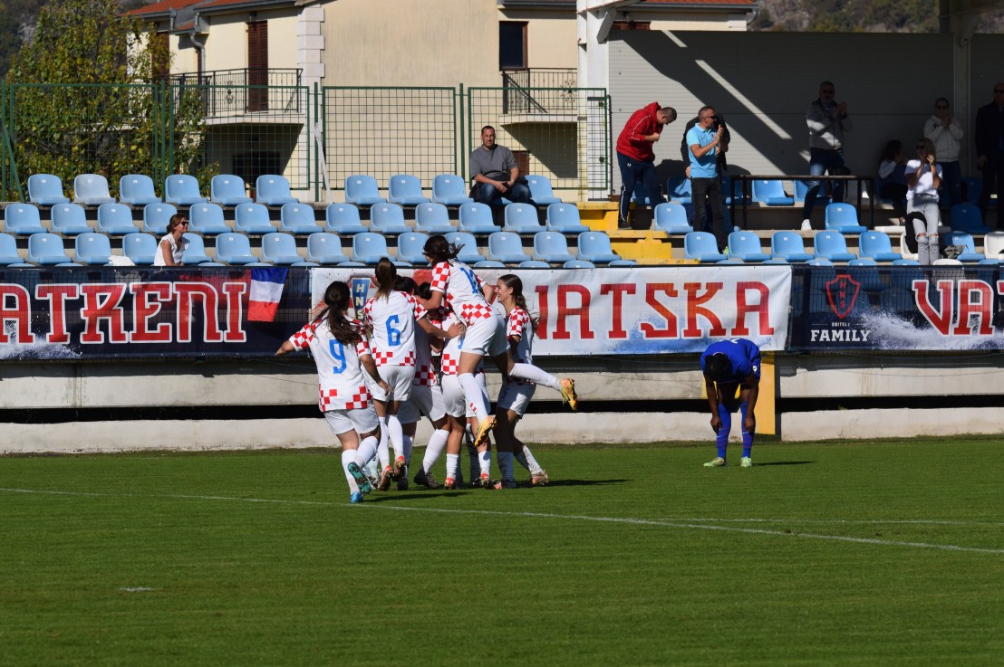 WU-17 EURO kvalifikacije, Francuska – Hrvatska 1 : 1&nbsp;😎💪