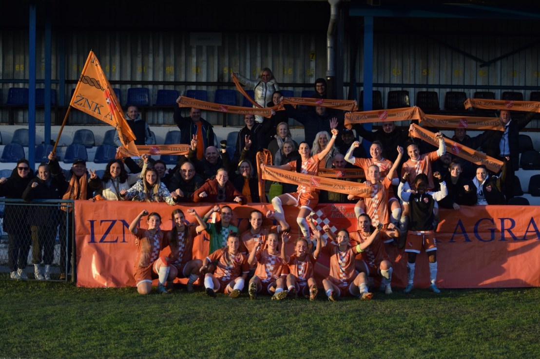 11. kolo Prve HNLŽ, Agram – Osijek 3 : 0, i PRVA POVIJESNA pobjeda 💪💪💪