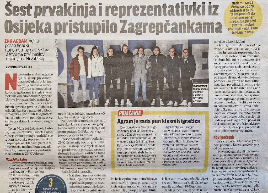 Bijah opet malo aktivan u Sportskim novostima&nbsp;😎