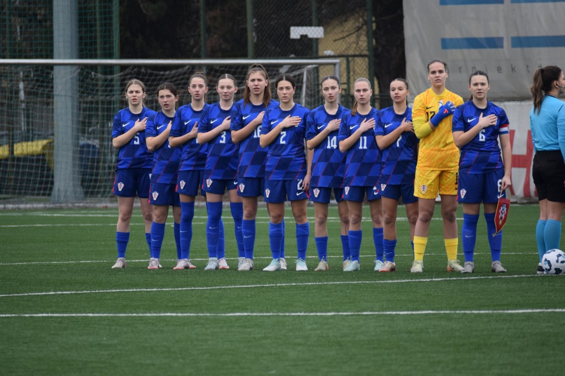 WU-17 pripremna utakmica, Hrvatska – Slovenija 2 :&nbsp;0