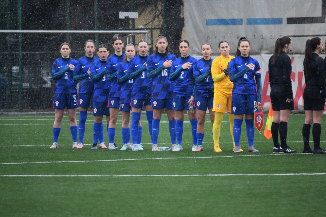 WU-17 pripremna utakmica, Hrvatska – Srbija 0 :&nbsp;1