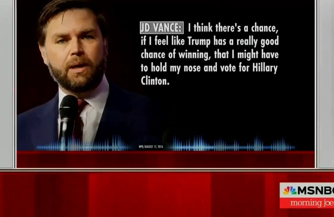 Što je JD Vance pričao o Trumpu 2016.?&nbsp;🤣🤣🤣