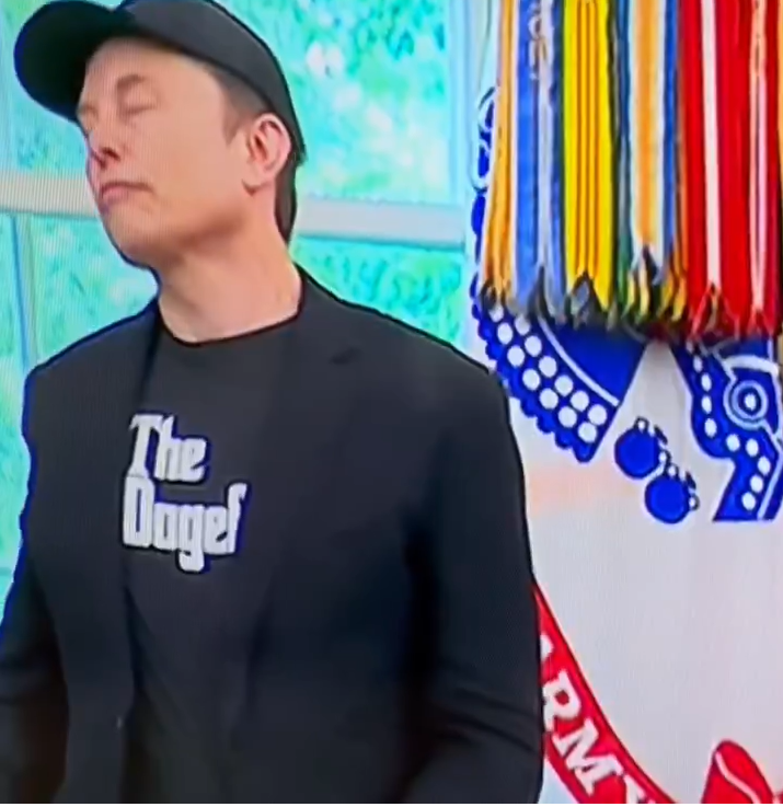 Elon Musk nadrogiran ka’ zvir u Bijeloj Kući 😂😂😂