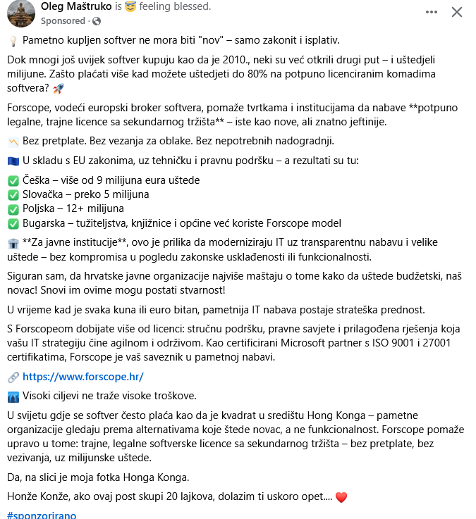 Oleg Maštruko počeo dilati softver!?&nbsp;😂😂😂