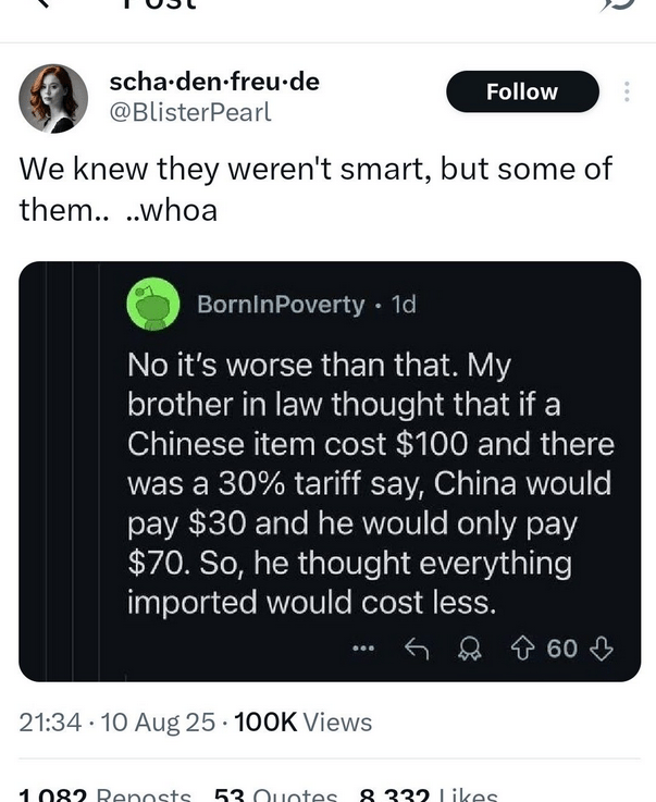 Soooo … let me tell you about MAGA idiots&nbsp;😂😂😂