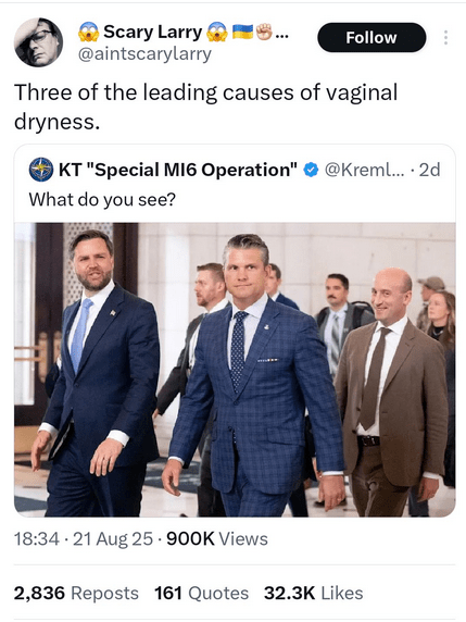 “Vaginal dryness” 😂😂😂